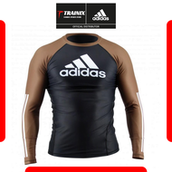 ADIDAS IBJJF - RASH GUARD LONG SLEEVES (adiIBJJFR02) Compression Rash Guard Sportswear Gym Clothes F