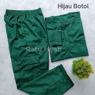 Baju OK OKA RESLETING DEPAN Lengan 7/8 Dokter Petugas medis Perawat Jaga Toyobo PART 2