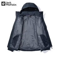 Jack Wolfskin狼爪冲锋衣男上装春夏新品户外保暖运动外套防风防水透汽宽松夹克 1010/宝蓝色/建议拍大一码 L 180/100A