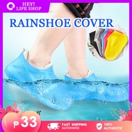 Rubber Waterproof Rain Shoe Cover Non-Slip Rain Boots Reusable Waterproof Tool for Rainy Days
