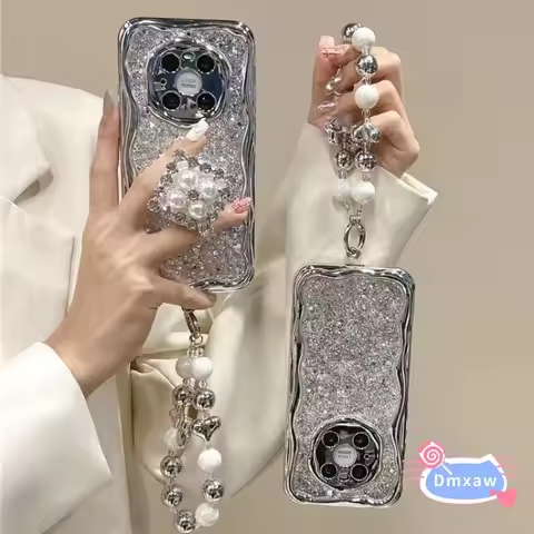 Luxury Bling Silver Case For Vivo Y20i Y20S Y20T Y12S Y11S Y12A X100 X90S X80 X70 X60 X50 X30 Pro Pe