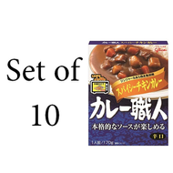 【10個組】格力高 咖哩職人 辛辣香料雞肉咖哩 辣味