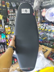 NATHONG Flat Seat RUBBERIZED LOGO DRY CARBON 👉 For HONDA WAVE 100