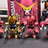 Bandai QMSVMINI Char's Blind Box Sazabi Gundam Blind Box Figure Mobile Suit Gundam Ornaments