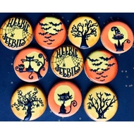 IHANALICIOUS Butter cookies Halloween theme 2 Ghosts (character decorative cookies)