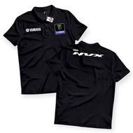 Ready stock Baju Yamaha NVX MOTO Polo Microfiber T Shirt Size S-4XL T-Shirt Unisex Sports Motorsport