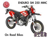 *偉士車房*CPI ENDURO SM250 越野滑胎車 亮眼上市