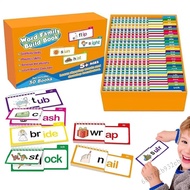 30 PCS Word Family Build Book สำหรับโรงเรียนอนุบาล - อ่าน Touch Learn Rhyme Reading