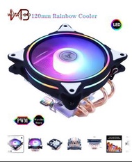 Wovibo CPU Cooler 120mm Fan Ventilador PWM 4PIN Low Profile LGA 775 1150 1151 1155 1156 1200 1700 20