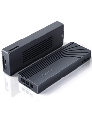 40Gbps M.2 SSD Enclosure, Thunderbolt NVMe Enclosure with Cooling Fan, SSD External Hard Drive Enclo