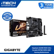 Gigabyte A520M DS3H Ultra Durable WiFi6E DDR4 AMD Gaming Motherboard