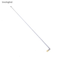 tinchighid 1Pc 37cm 5 Section Telescopic Stainless Steel AM FM Radio Universal Antenna Nice