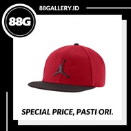 Nike Jordan Pro Snapback Black Red / Topi Jordan 100% Original