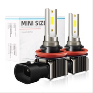 LED Headlight M2 In-Line Bulb 6500K Ultra White H1 H4 H7 H11/H8/H16 9006 9005