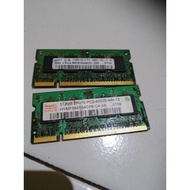 Memory RAM Laptop Sodimm DDR2-512MB PC6400 PC5300 second hand