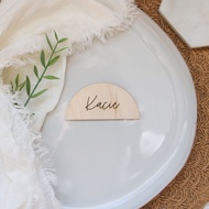 Customise Dome Birthday Place Card