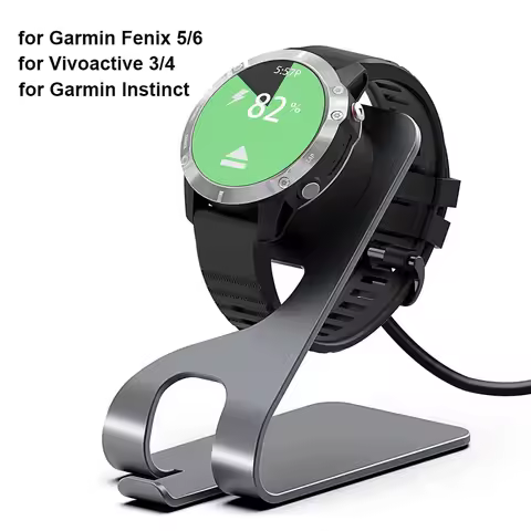 Charger for Garmin Instinct/ Vivoactive 3 4 4S Fenix 8/5 Plus/6 6X Pro/ 7 7S 7X Charging Forerunner 