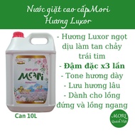 Nước giặt cao cấp MORI hương Comf/ hương Ench/ hương Lovely can 10L