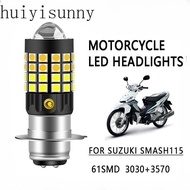 HYS 1PCS FOR SUZUKI SMASH115 P15D LED Motorcycle Headlight Dual Color 3200K Yellow 6500K White 12-80