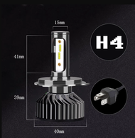 หลอดไฟ H4 H11 2PCS 20000LM 4500K 6000K 8000K 3000K HB3 HB4 9005 9006 H3 H1 H8 H7 H9 H27 880 หลอดไฟ C