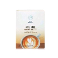 terbaru latte caffe bene mano latte coffee korea/ maxim korea/ kopi