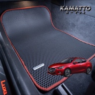Kamatto Classic Mazda 2 Sedan 2015 - 2021 Car Floor Mat and Carpet