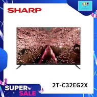 (เฉพาะรายการนี้เป็นสินค้าเกรดบี : ไม่รับเปลี่ยนคืน) รับประกัน SHARP 1 ปี SHARP LED ANDROID TV 32 นิ้ว รุ่น 2T-C32EG2X