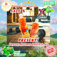 Xpose Pasteurized 100% Fresh Egg White / X-Pose protein/Minuman putih telur matang 450ml (Halal Bers