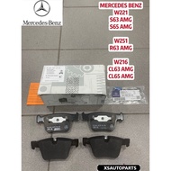 MERCEDES BENZ W221 S63 S65 W251 R63 W216 CL63 CL65 AMG REAR DISC BRAKE PAD WITH SENSOR