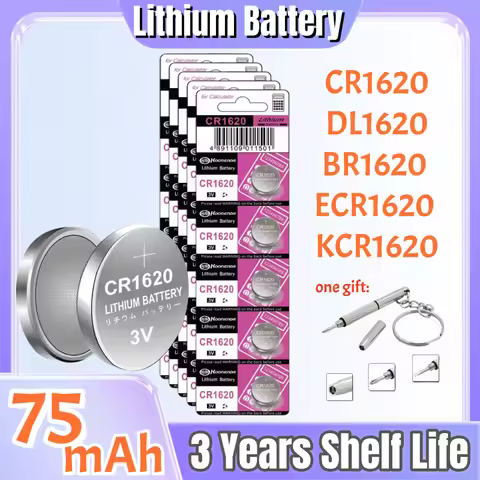 2-80PCS CR1620 CR 1620 3V Lithium Battery For Car Remote Control Calculator Watch Scales Shavers DL1