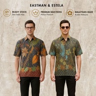 🔥[READY STOCKS]🔥 EASTMAN BRAND BAJU BATIK LELAKI SHORT SLEEVE REGULAR FIT D19