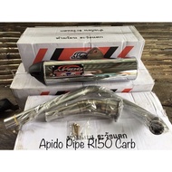APIDO PIPE R150 Carb R150 Fi w100 w125 Honda Beat Mio Sporty M3/Mio125 GT XRM110 XRM125