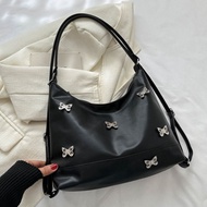 Sori Dal Le Mans多功能簡約蝴蝶裝飾布包時尚肩背包