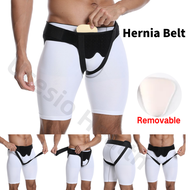 Ucesio Hernia Belt  For Inguinal Truss Belt Underwear Recovery Belt Groin Hernia Support for Men and Woman Hernia Support Brace Pain Relief Recovery Strap with 2 Removable Compression Pads