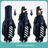 [NEW] PGM canvas golf club bag with convenient wheels.. . .