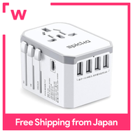 EPICKA ปลั๊กแปลงไฟระหว่างประเทศทั่วโลกสามารถรองรับได้กับแบรนด์ C/bf/o/a แบบมัลติปลั๊กแปลงไฟกับ1 USB-