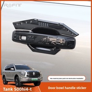 GWM Tank 500 Hi4-T Black Warrior A Special Hybrid Model Hi4Z Exterior Door Handle Decoration Sticker