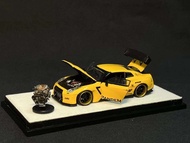 ****預訂 pre-order****   PGM 1:64合金全開模型，Nissan Skyline GTR R35 改裝版，Pandem 火箭兔 Rocket Bunny