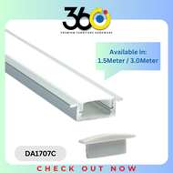 LED Light Strip ALUMINUM PROFILE A1707 // DA1707C ALUMINUM PROFILE CASING