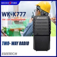 ❤WK-K777 ESEETECT VHF / UHF FM WALKIE TALKIE PORTABLE TWO-WAY RADIO FM TRANSCEIVER❤