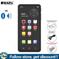 RUIZU H8 WiFi MP3 Bluetooth Player 4 Inch Full Touch Screen MP4 Video Player Android System APP Down