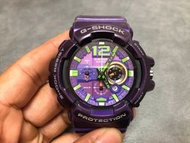 2手絕版特別版 CASIO 卡西歐 新世紀福音戰士 EVA初號機配色 5363 GAC-110 手錶 50MM