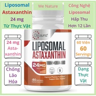 Liposomal Astaxanthin 24mg 60 viên - Chống Lão Hóa - Đẹp Da - Tốt Cho Mắt - 24 mg - Nows - Micro Ing