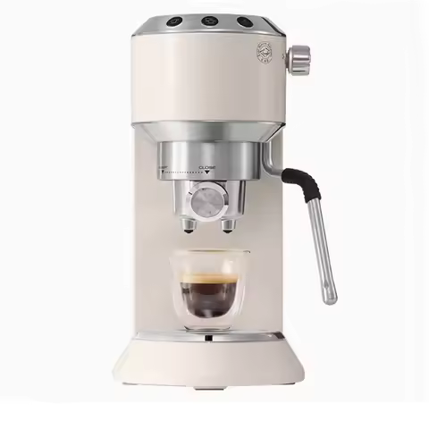 EC885. CR stainless steel home office Italian semi-automatic Italian coffee machine
