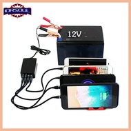 iorsoul1 12V 24V USB Charger for Cellphone 4 Ports Automatically Identify Shunt Charging