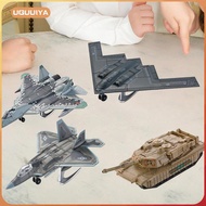 [uguuiya] 1:72 Fighter Jet Miniature Airplane Building s DIY Assemble Educational Toys Collection Pl