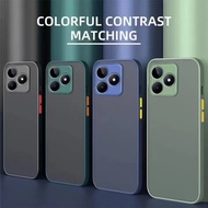 Matte Back Case For Oppo Realme C61 C63 C51 C53 Note50 Note70 Realme15 Pro Realme14 14T 14Pro Shockp