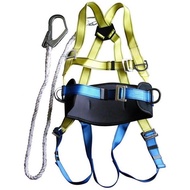 Full-Length Climbing Belt Model MS-757 + Back support+Lanyards 1 Hook