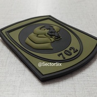 34 Formasi PVC 3D Taktikal Velcro 702