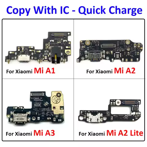 New For Xiaomi Mi A1 A2 A3 Lite 5X 6X CC9E Dock Connector Micro USB Charger Charging Port Flex Cable